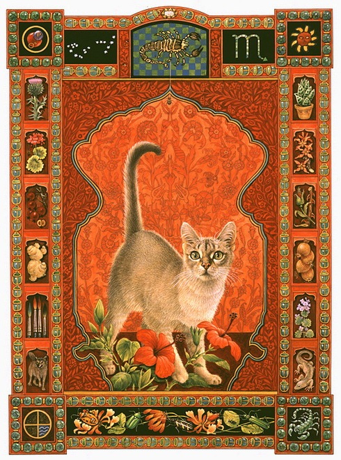 Кошачий гороскоп от Lesley Anne Ivory