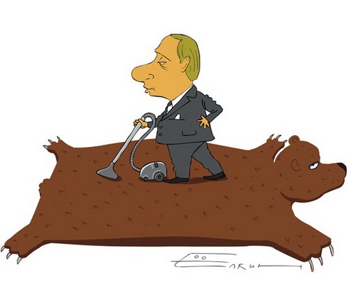 Карикатуры Елкина