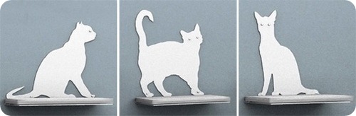 Полка для кошек Cat Silhouette от The Refined Feline